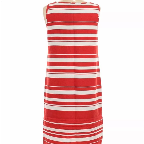 TOMMY HILFIGER-🧨🇺🇸⭐️ Perfect Summer/4th of July Dress w/Red & White Stripe - Picture 3 of 9